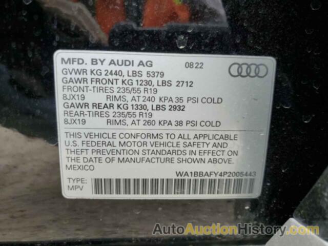 AUDI Q5 PREMIUM PLUS 40, WA1BBAFY4P2005443