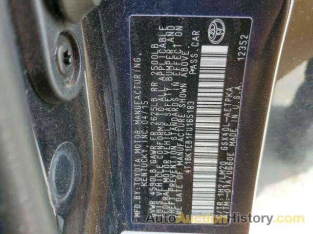 TOYOTA AVALON XLE, 4T1BK1EB1FU165183