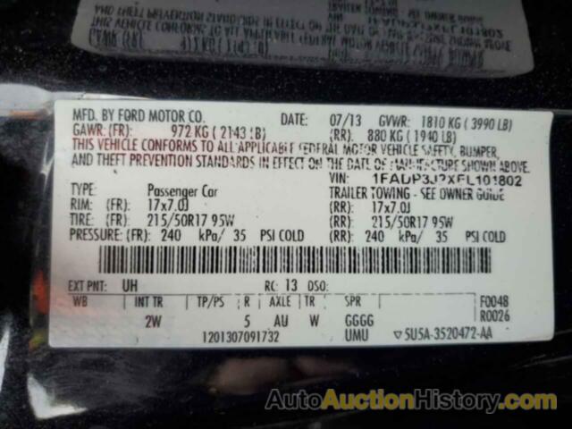 FORD FOCUS TITANIUM, 1FADP3J2XEL101802