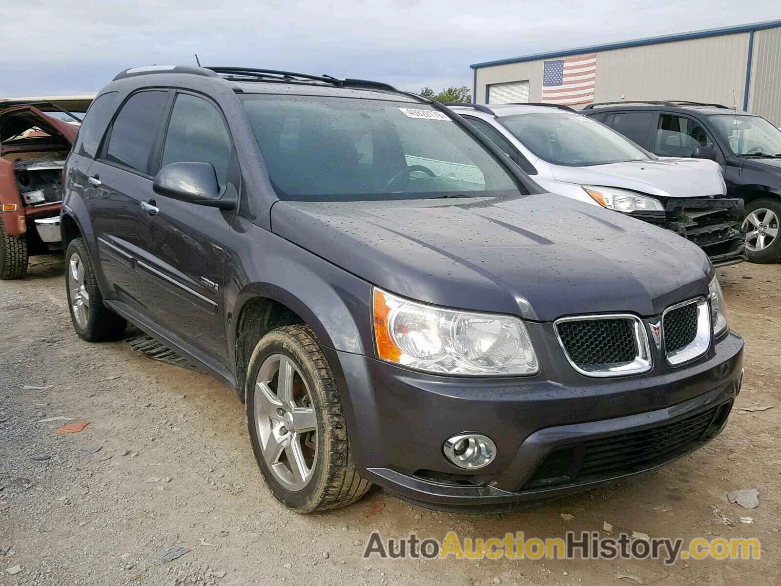 2008 PONTIAC TORRENT GX GXP, 2CKDL537286052787