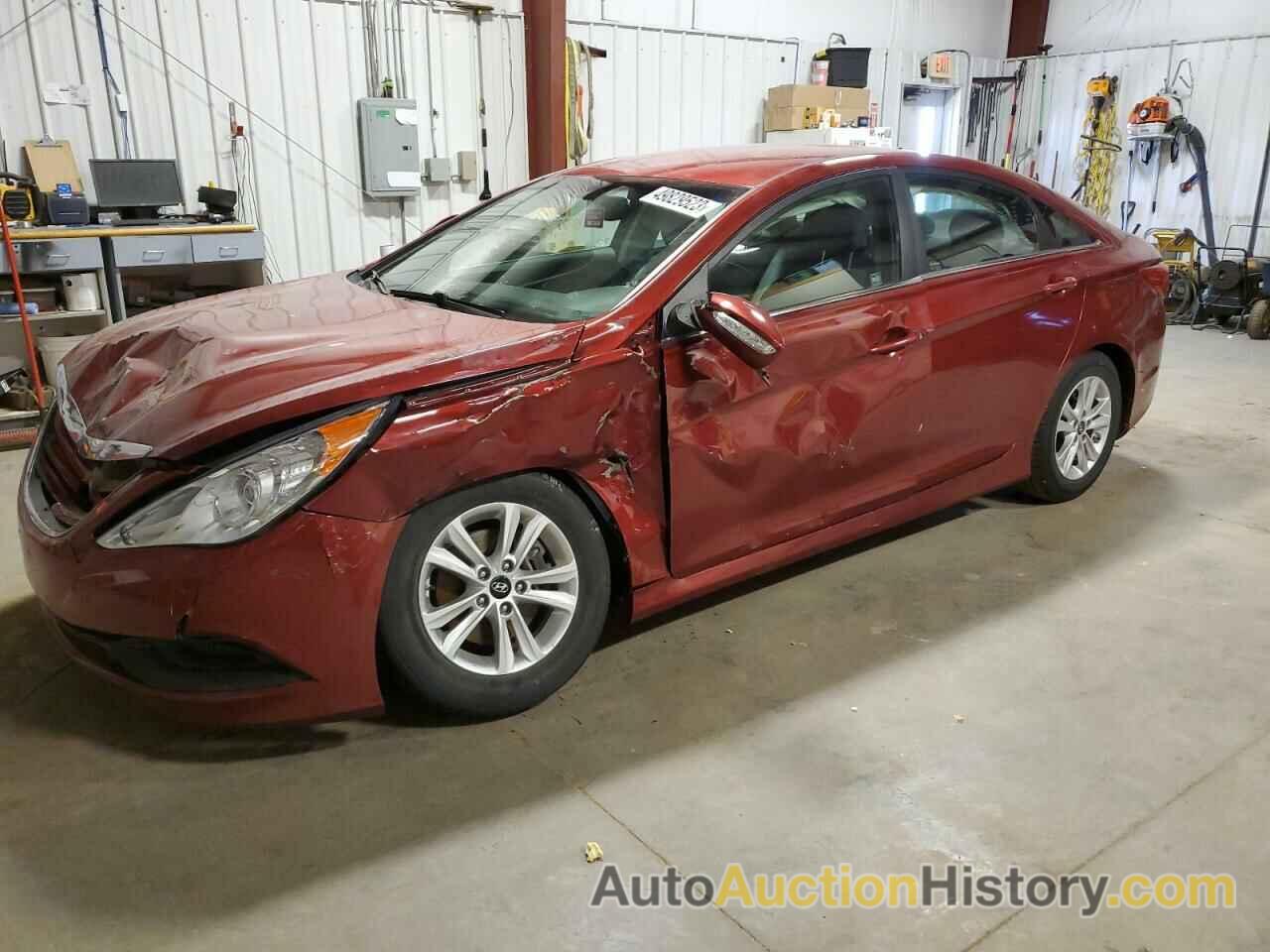 2014 HYUNDAI SONATA GLS, 5NPEB4AC8EH830994