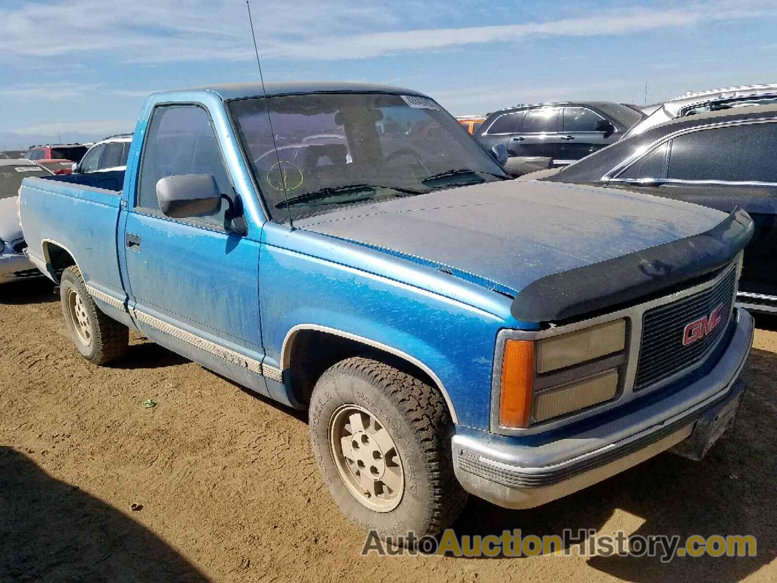 1992 GMC SIERRA C15 C1500, 1GTDC14ZXNZ506168