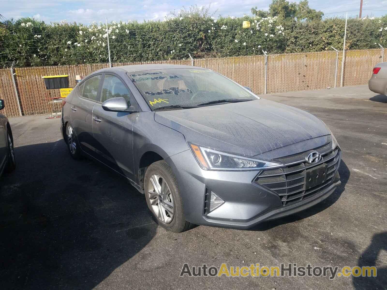 2019 HYUNDAI ELANTRA SEL, KMHD84LF5KU823743