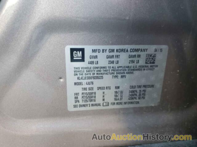 BUICK ENCORE, KL4CJESBXFB205225