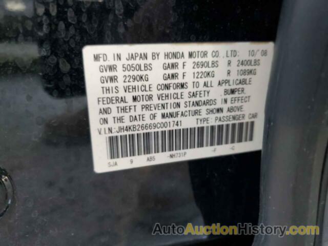 ACURA RL, JH4KB26669C001741