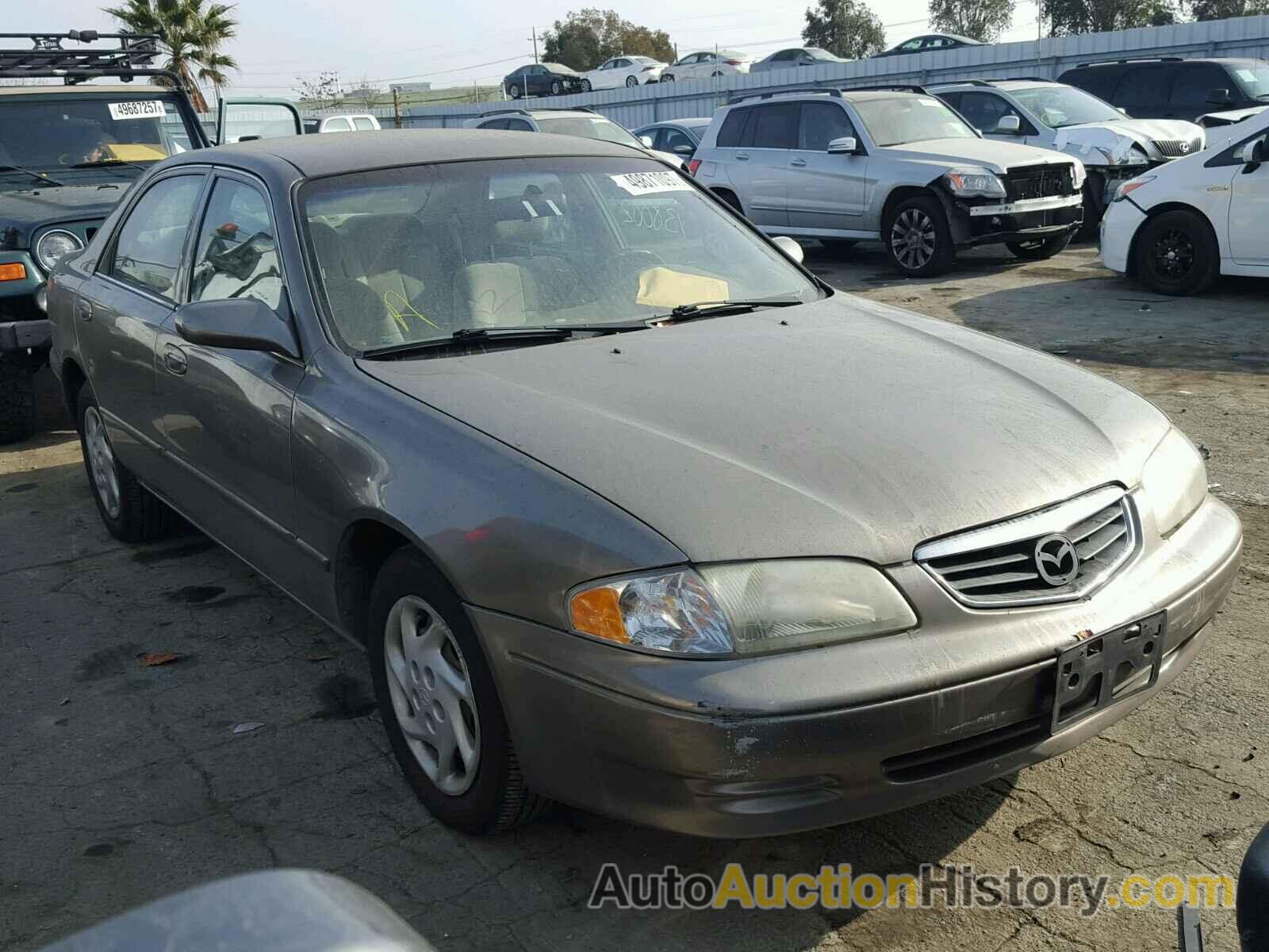 2002 MAZDA 626 ES, 1YVGF22D725288608