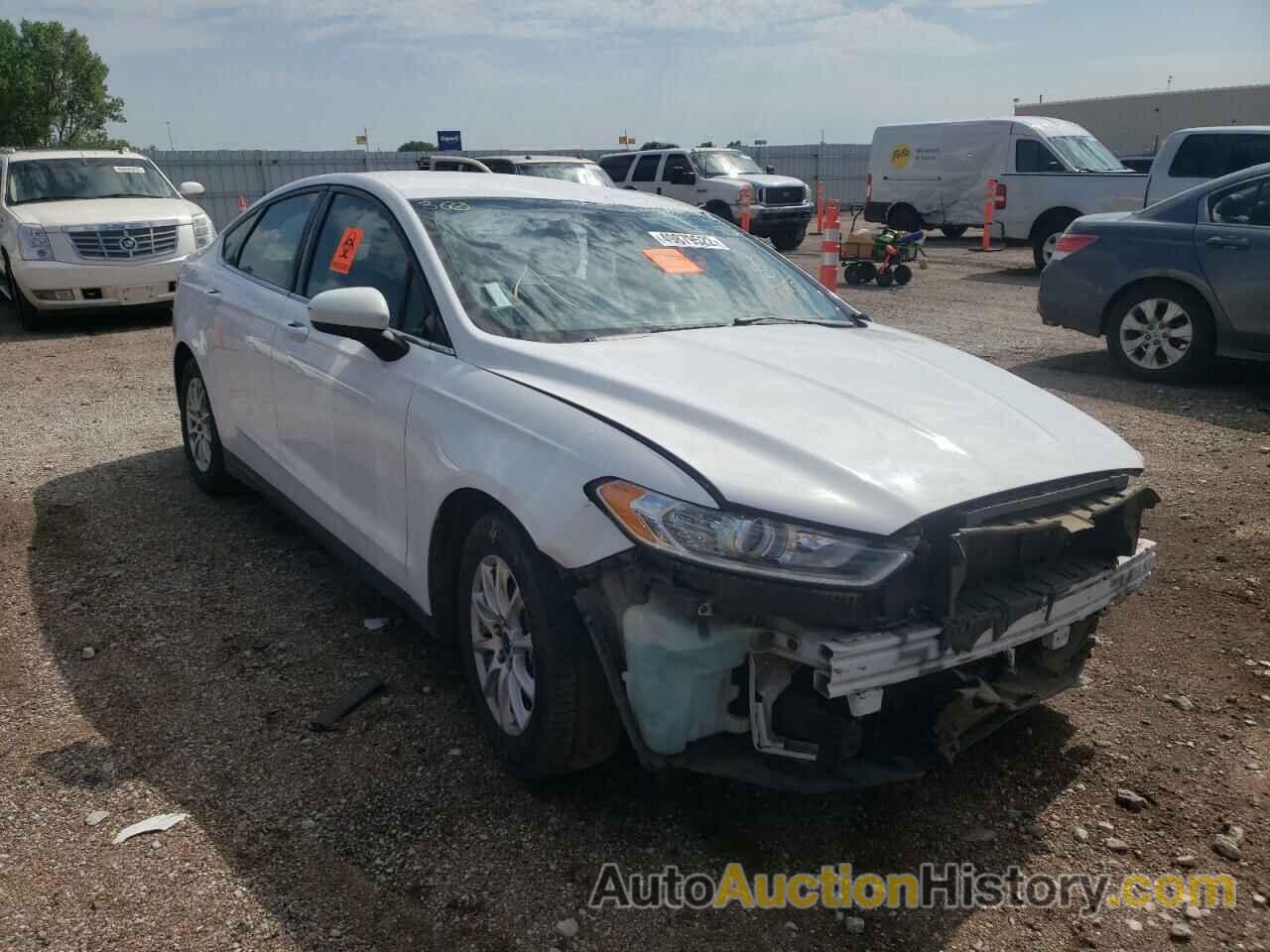 2015 FORD FUSION S, 1FA6P0G77F5131436