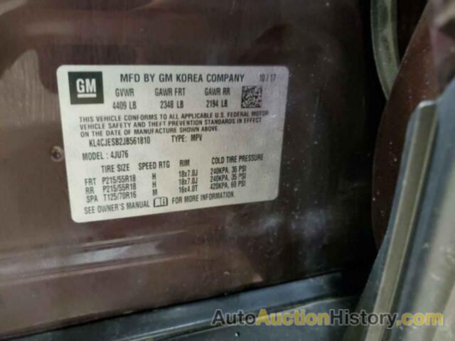 BUICK ENCORE PREFERRED, KL4CJESB2JB561810