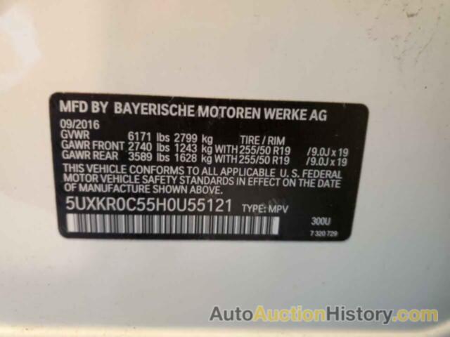 BMW X5 XDRIVE35I, 5UXKR0C55H0U55121
