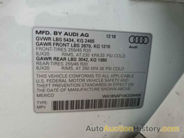 AUDI Q5 PREMIUM PLUS, WA1BNAFY4K2034456