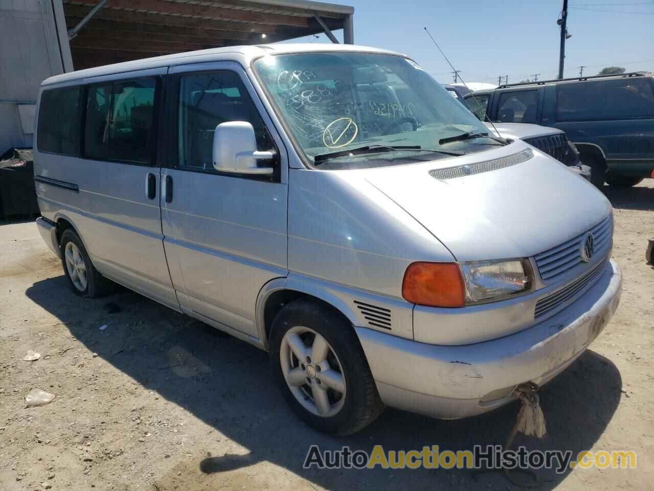 2002 VOLKSWAGEN EUROVAN GLS, WV2KB47092H049316