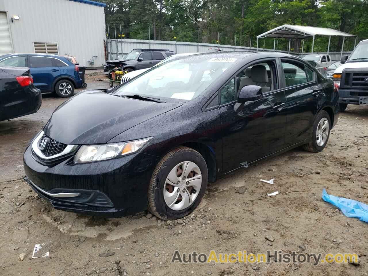 2013 HONDA CIVIC LX, 19XFB2F57DE209056