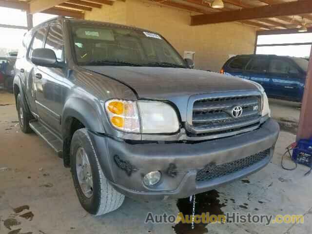 2003 TOYOTA SEQUOIA SR SR5, 5TDZT34A63S172487