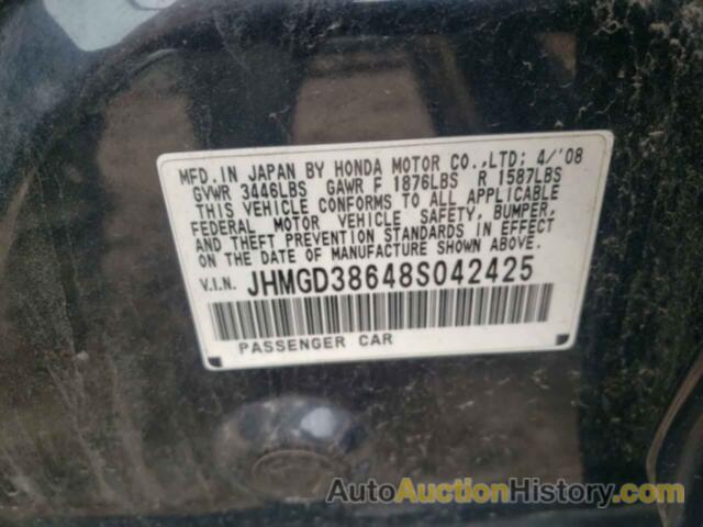 HONDA FIT SPORT, JHMGD38648S042425