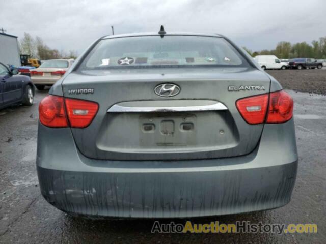 HYUNDAI ELANTRA BLUE, KMHDU4AD1AU075407