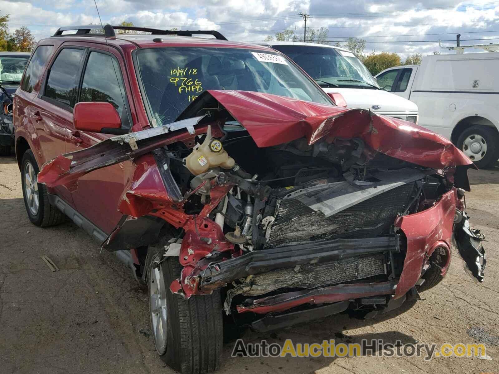 2009 FORD ESCAPE LIMITED, 1FMCU04G29KA59766