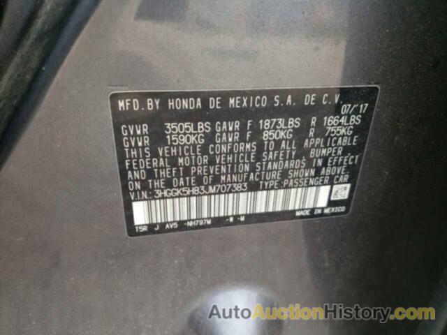 HONDA FIT EX, 3HGGK5H83JM707383