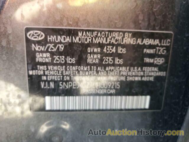 HYUNDAI SONATA SEL PLUS, 5NPEJ4J27LH009215