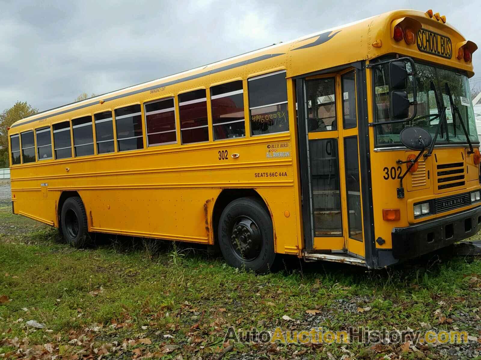 2007 BLUE BIRD SCHOOL BUS / TRANSIT BUS, 1BABGCPA17F242141
