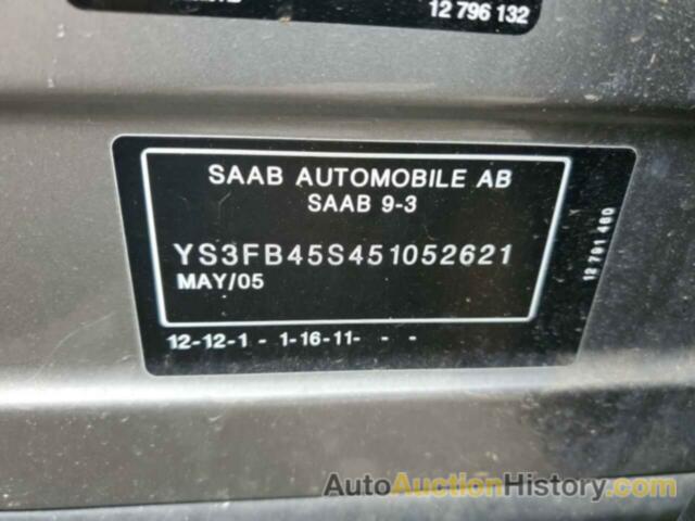 SAAB 9 3 LINEAR, YS3FB45S451052621