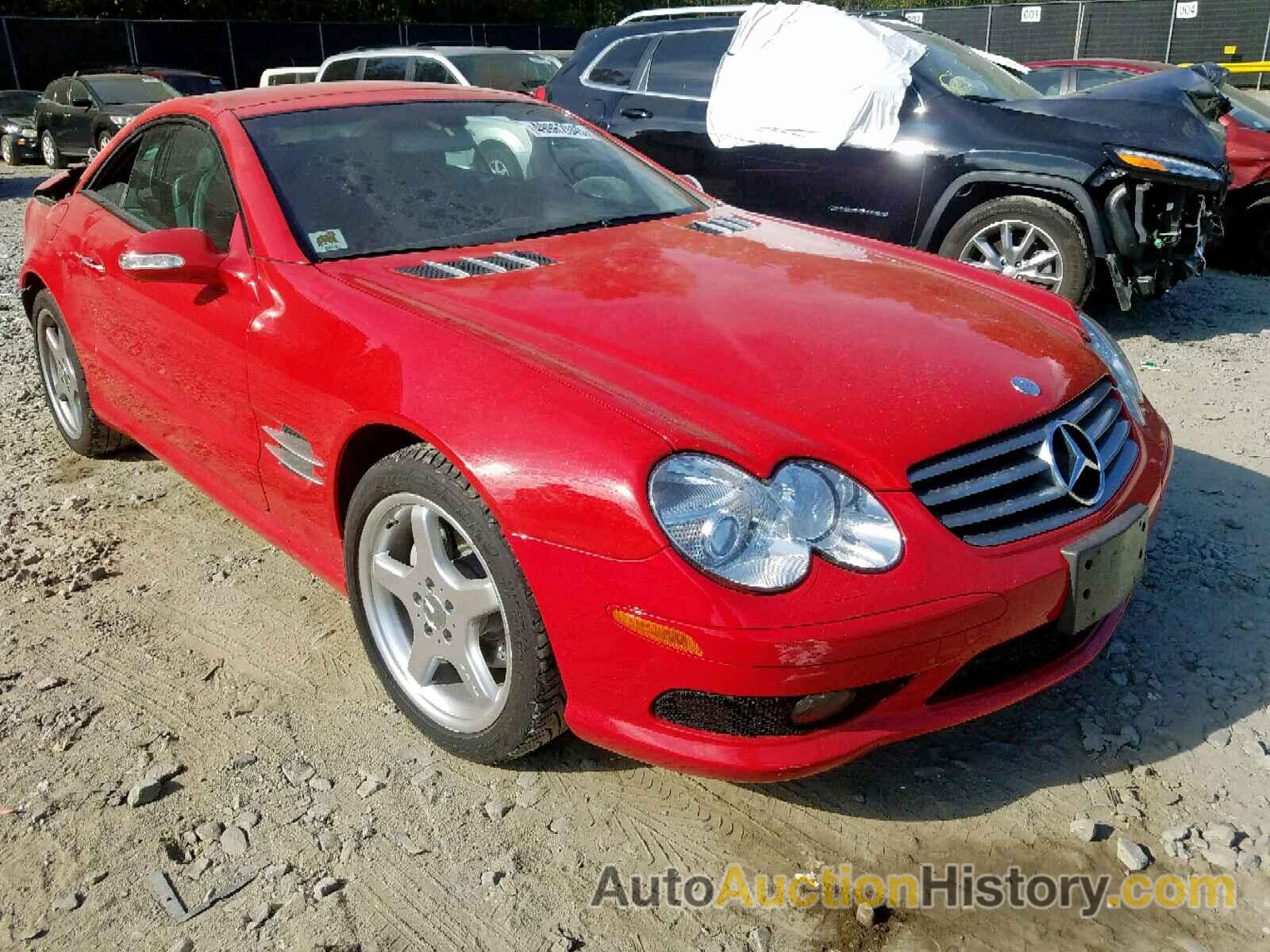 2003 MERCEDES-BENZ SL 500R 500R, WDBSK75F93F039517