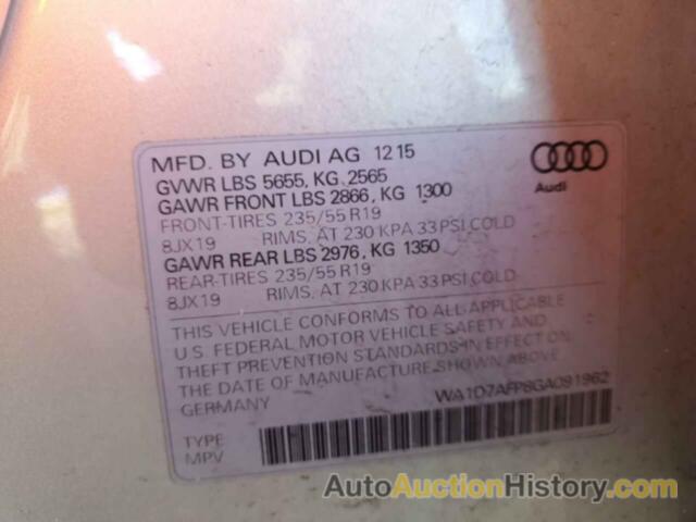 AUDI Q5 PREMIUM PLUS S-LINE, WA1D7AFP8GA091962