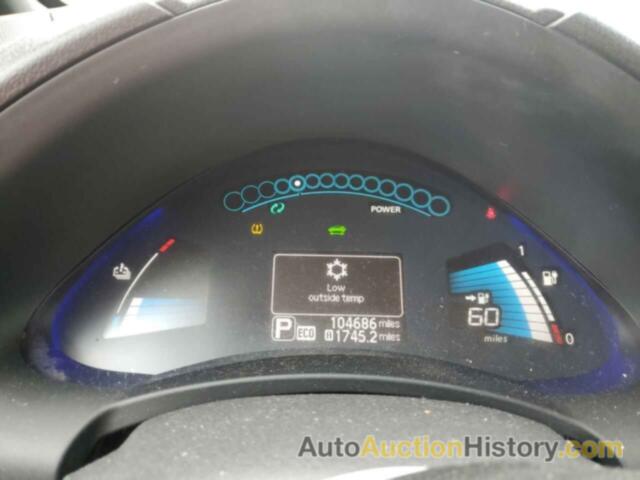 NISSAN LEAF S, 1N4AZ0CP8DC415371