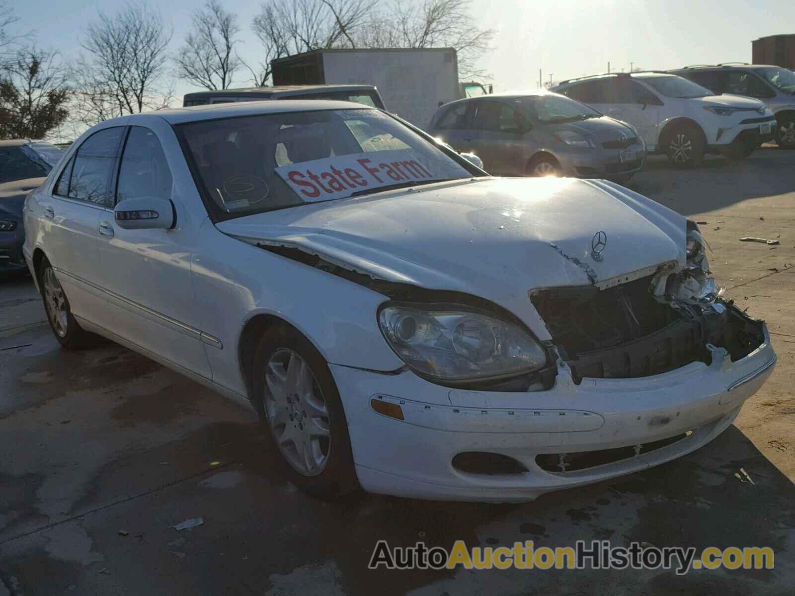 2003 MERCEDES-BENZ S 500, WDBNG75J13A317567