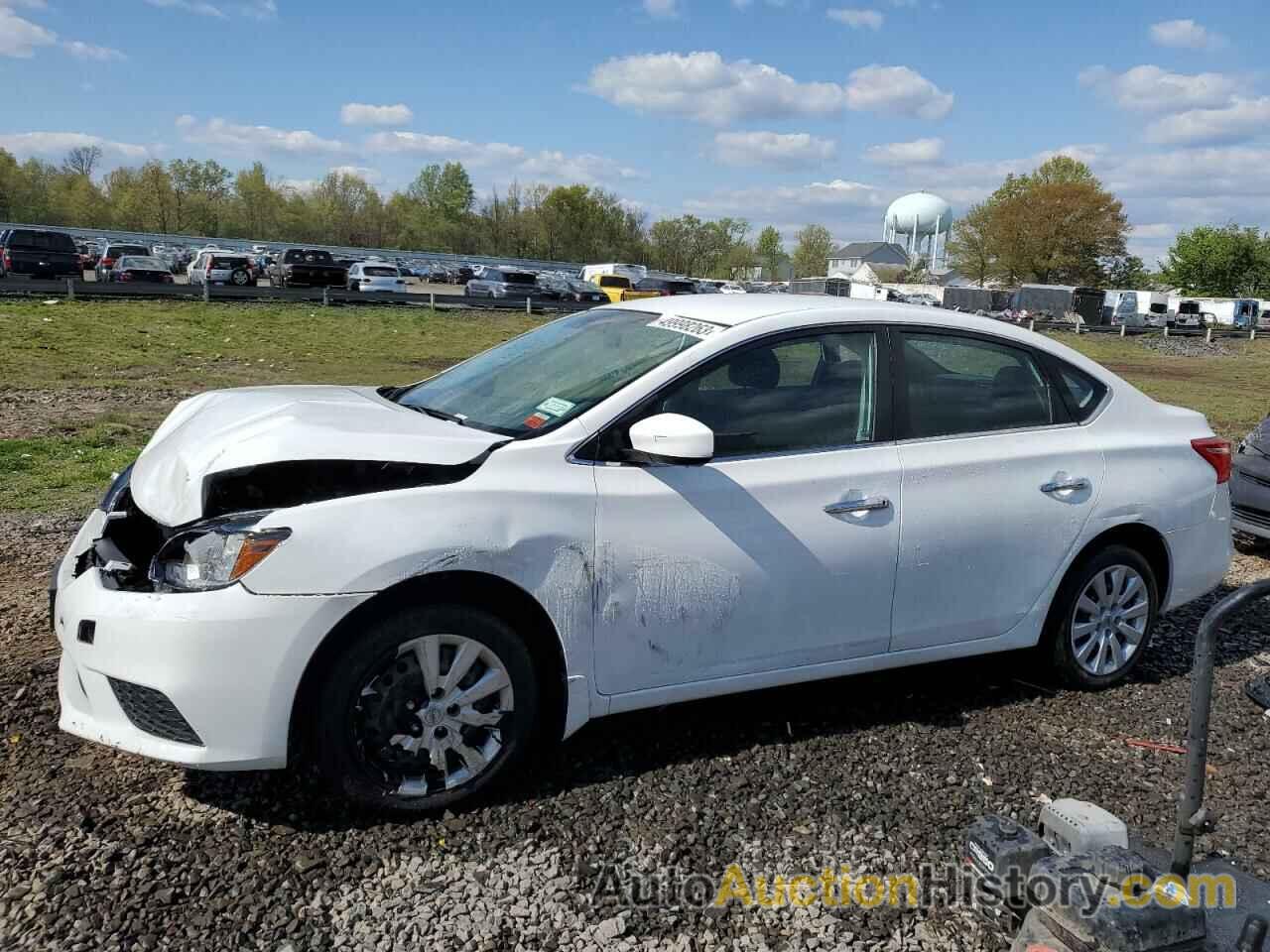 2019 NISSAN SENTRA S, 3N1AB7AP2KY279627