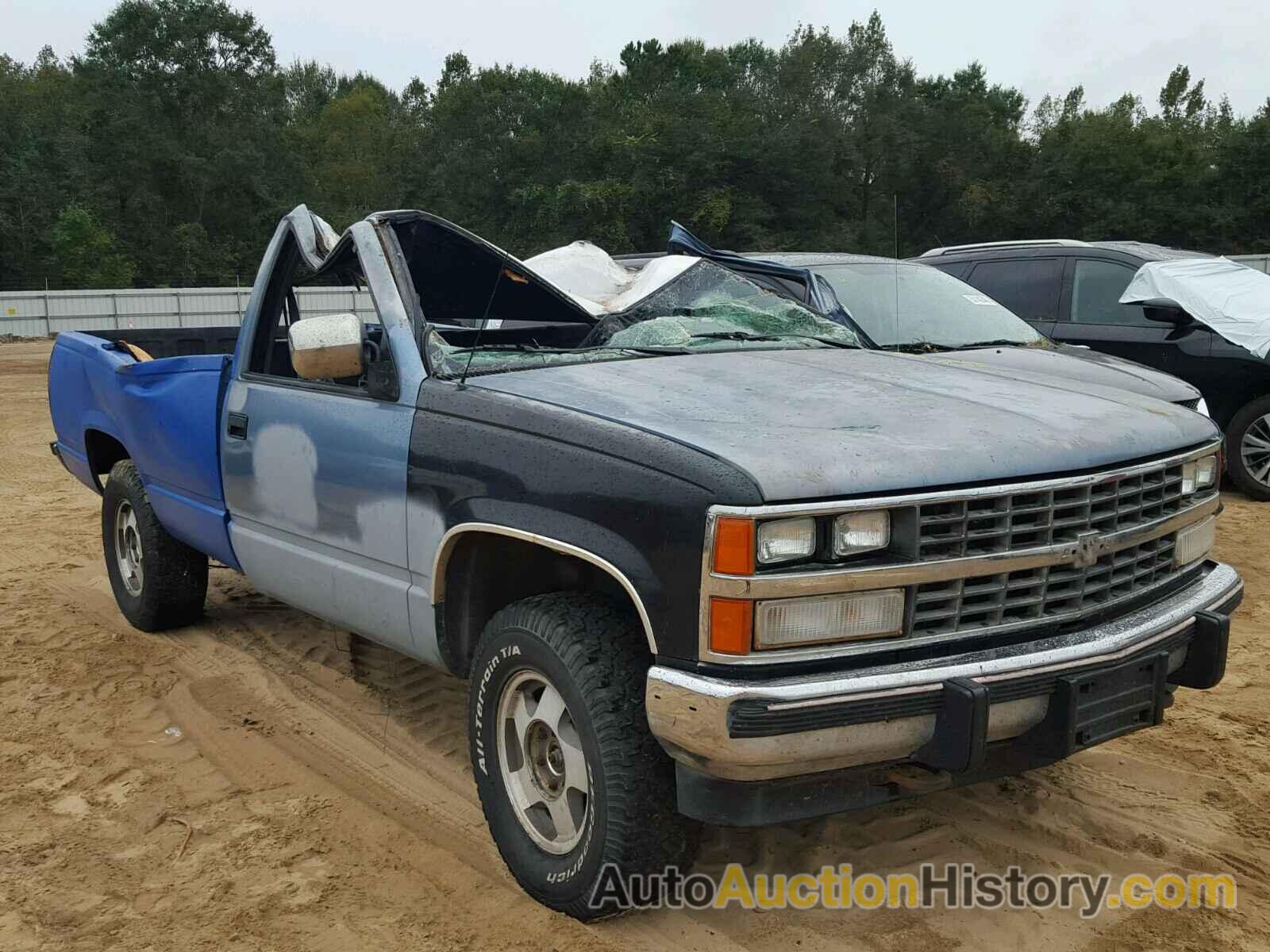 1988 CHEVROLET GMT-400 K1500, 1GCDK14K8JZ168706