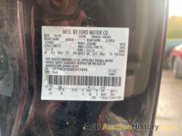 FORD F250 SUPER DUTY, 1FTNF21528EB17975