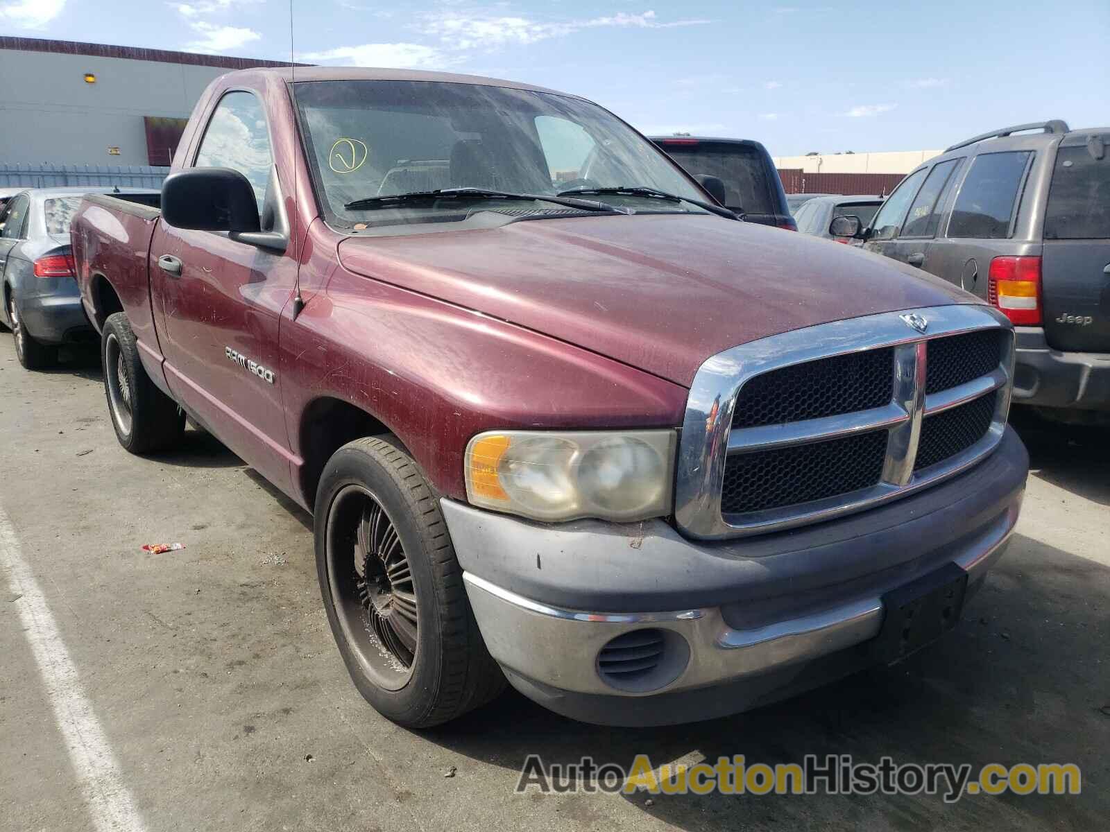 2002 DODGE RAM, 1D7HA16K42J233512