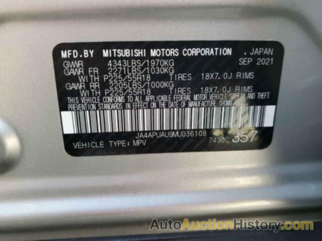 MITSUBISHI OUTLANDER ES, JA4APUAU9MU036108