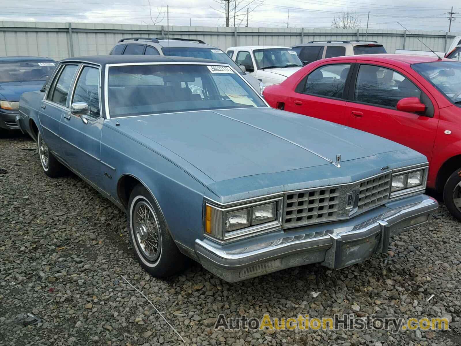 1985 OLDSMOBILE DELTA 88 ROYALE BROUGHAM, 1G3BY69Y0F9016541