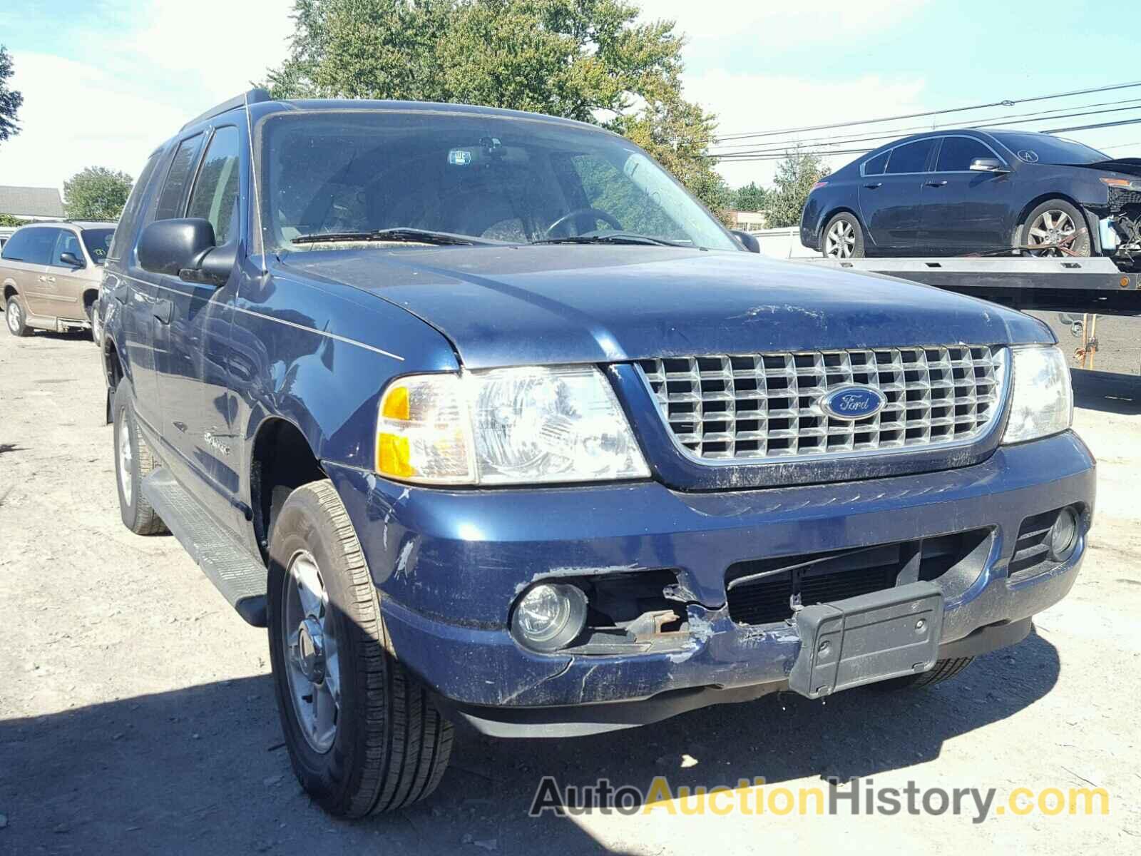 2005 FORD EXPLORER XLT, 1FMDU73E75ZA15499