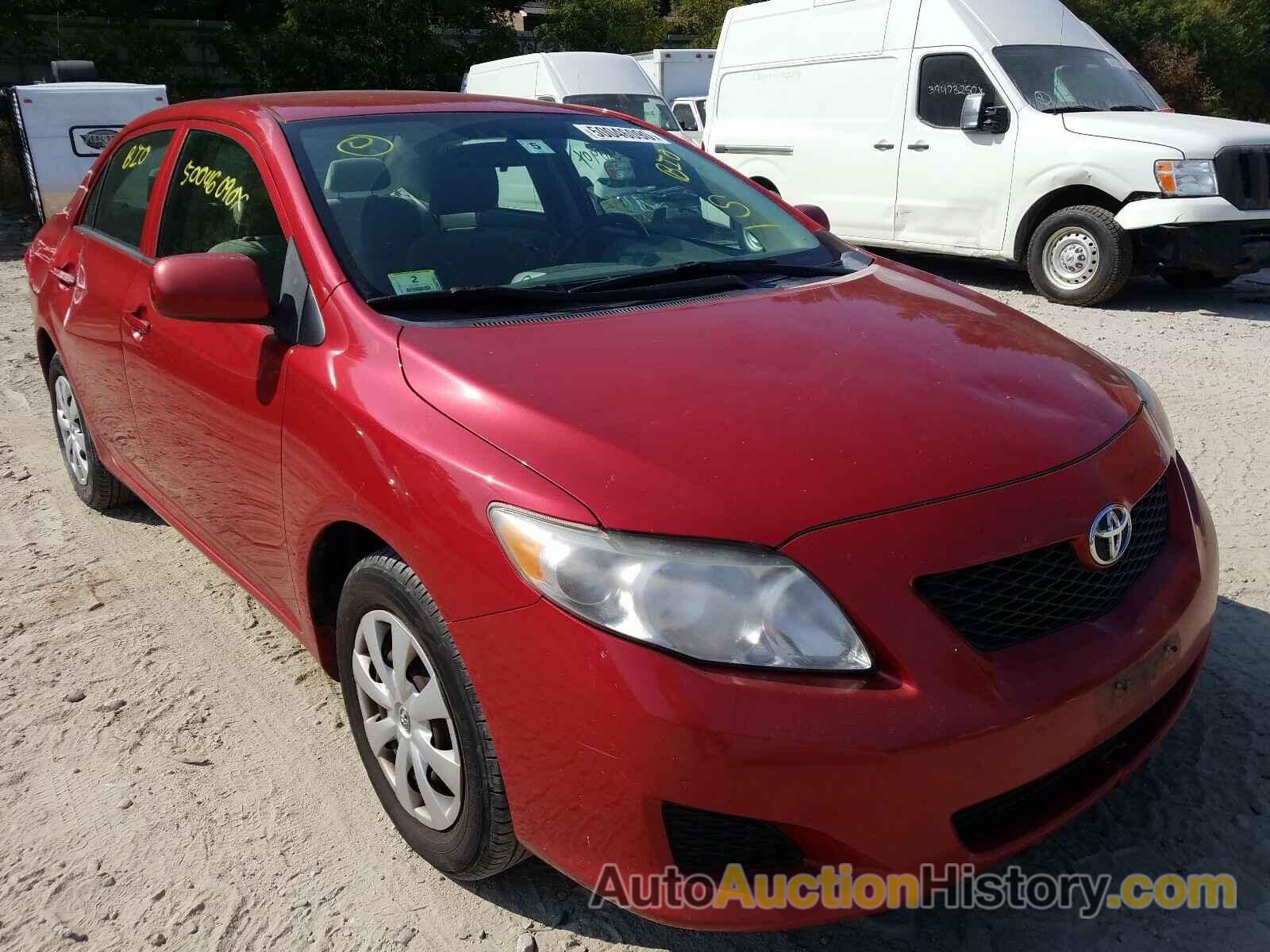 2009 TOYOTA COROLLA BASE, 2T1BU40E89C136444