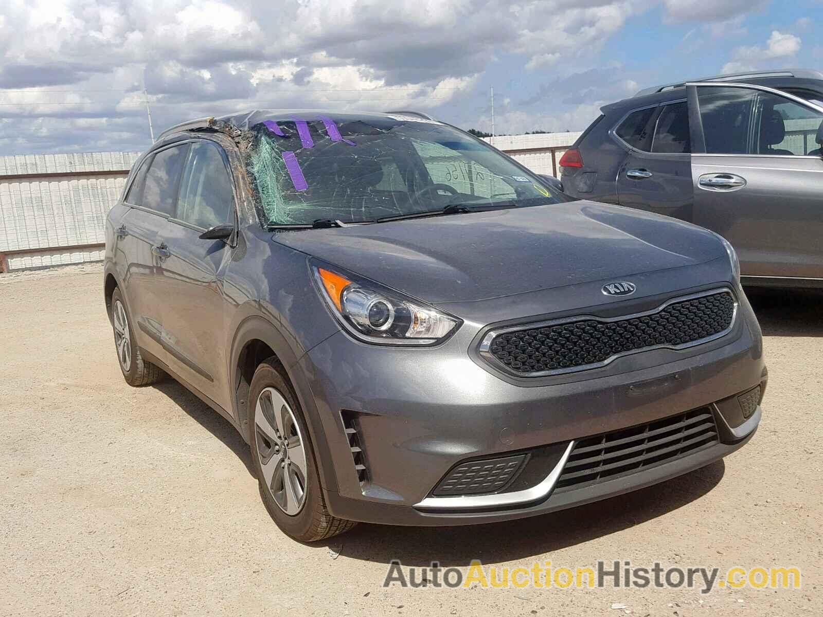 2018 KIA NIRO FE FE, KNDCB3LC4J5150292