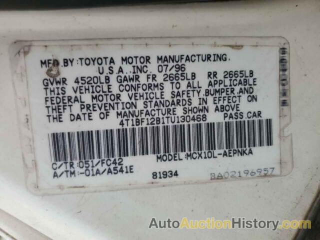 TOYOTA AVALON XL, 4T1BF12B1TU130468