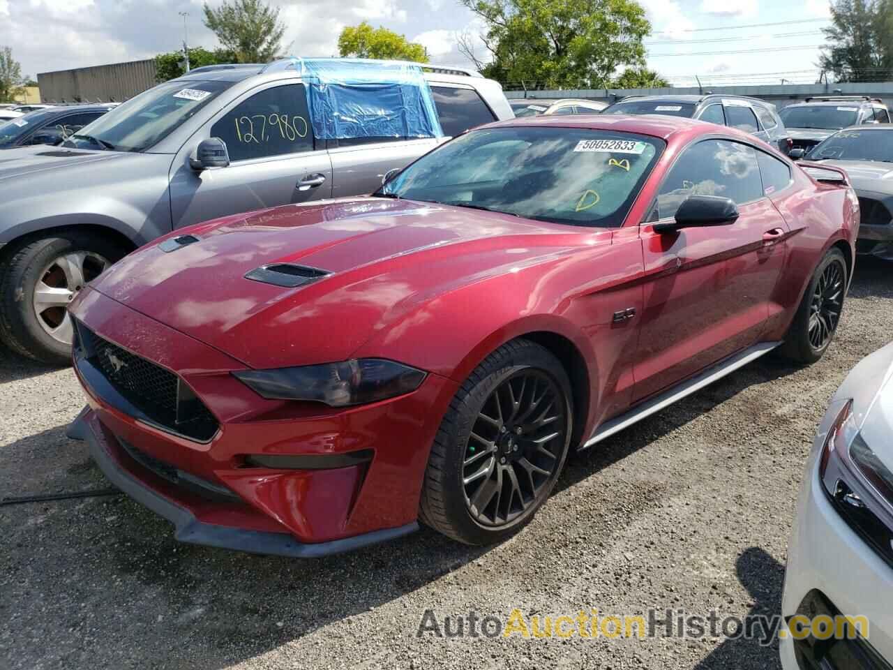 2019 FORD MUSTANG GT, 1FA6P8CF3K5166917