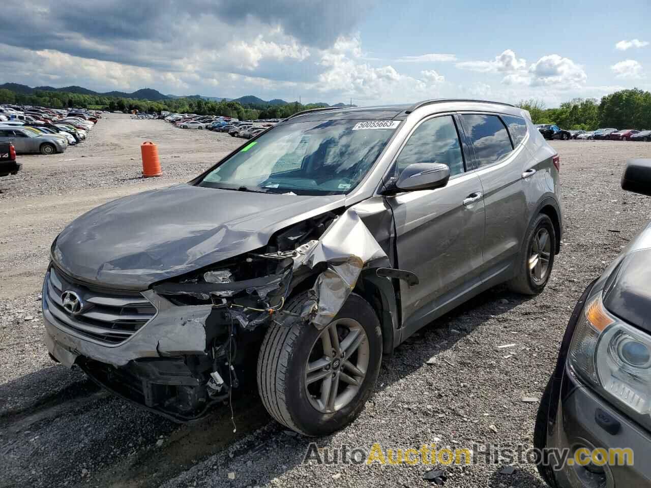 2017 HYUNDAI SANTA FE, 5NMZUDLB7HH045836