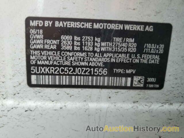 BMW X5 SDRIVE35I, 5UXKR2C52J0Z21556