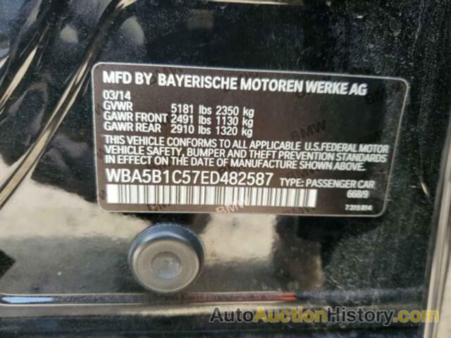 BMW 5 SERIES I, WBA5B1C57ED482587