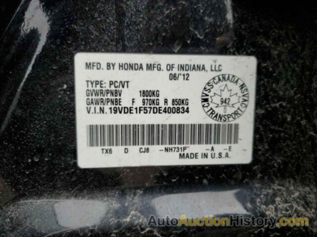 ACURA ILX 20 PREMIUM, 19VDE1F57DE400834