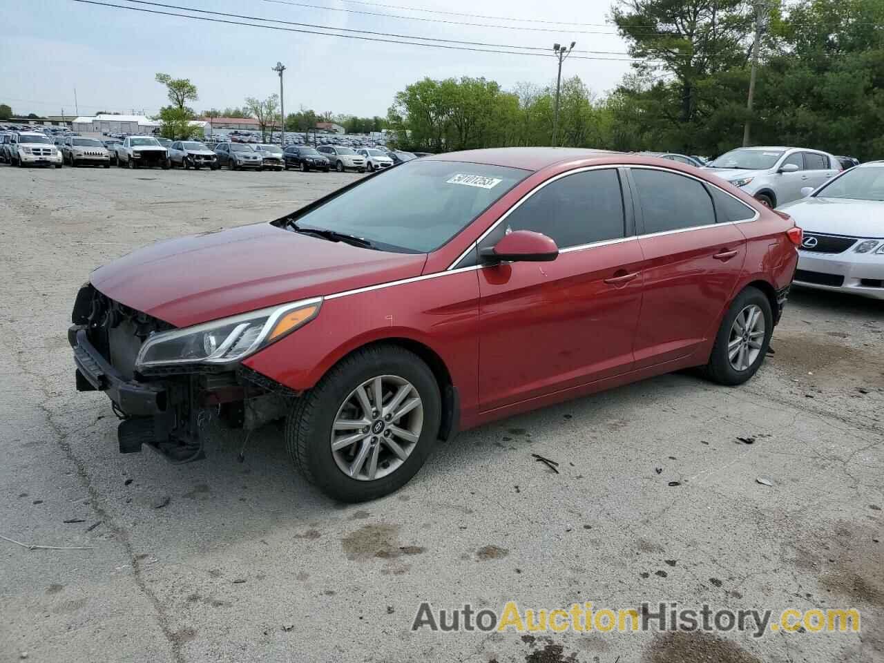 2015 HYUNDAI SONATA SE, 5NPE24AF6FH202587