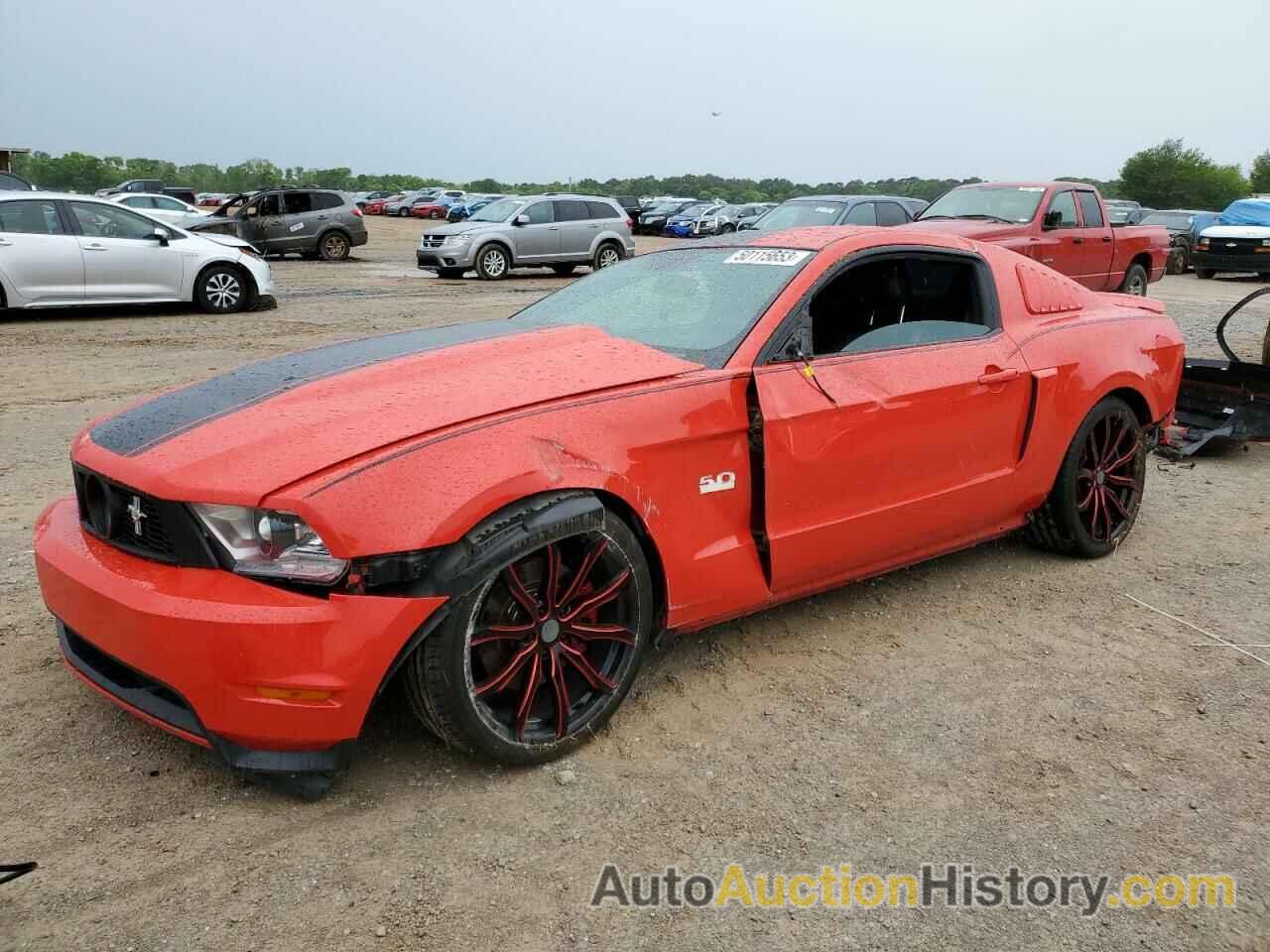 2012 FORD MUSTANG GT, 1ZVBP8CFXC5272692