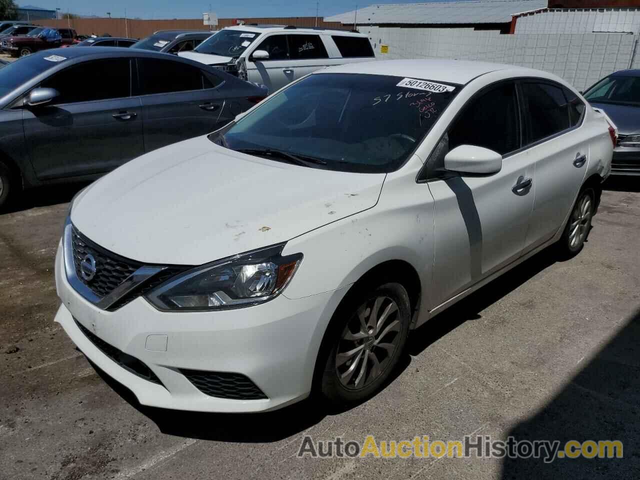 2018 NISSAN SENTRA S, 3N1AB7APXJL641764