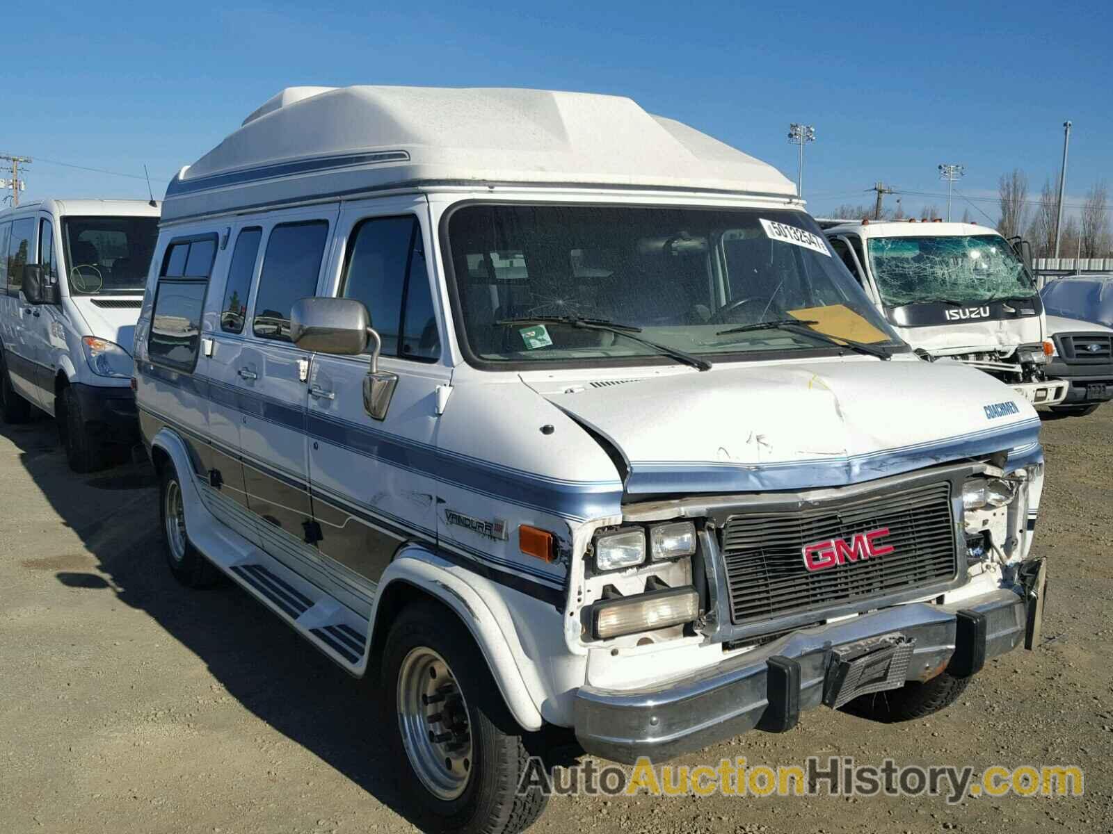 1995 GMC RALLY WAGON / VAN G3500, 1GDGG35K6SF537232