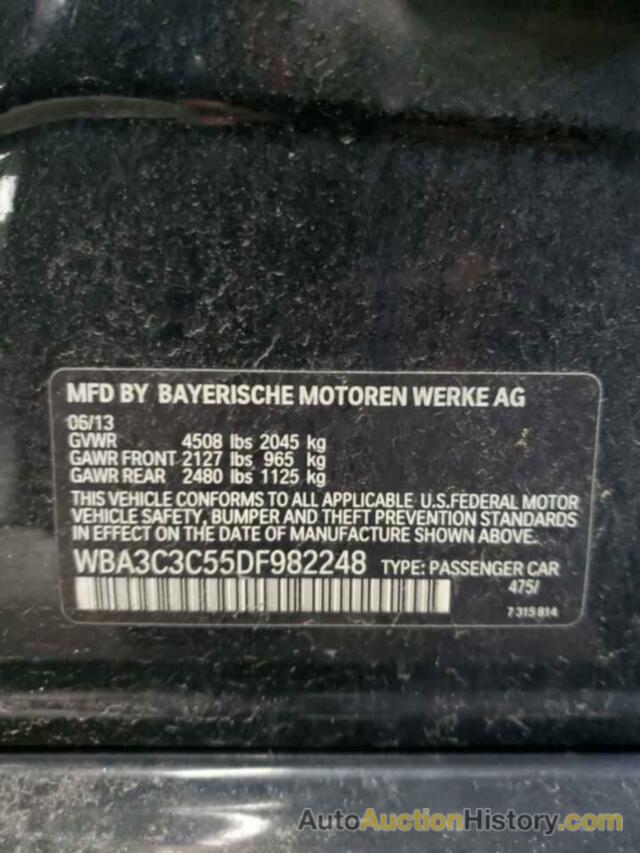 BMW 3 SERIES I XDRIVE, WBA3C3C55DF982248