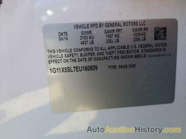 CHEVROLET IMPALA LS, 1G11X5SL7EU160809