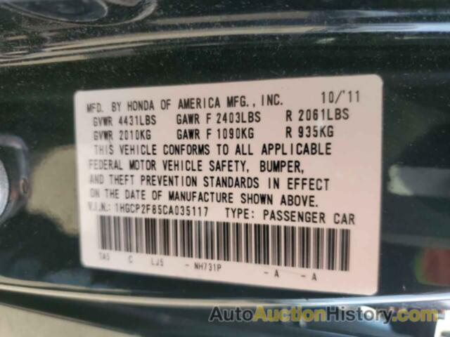 HONDA ACCORD EXL, 1HGCP2F85CA035117